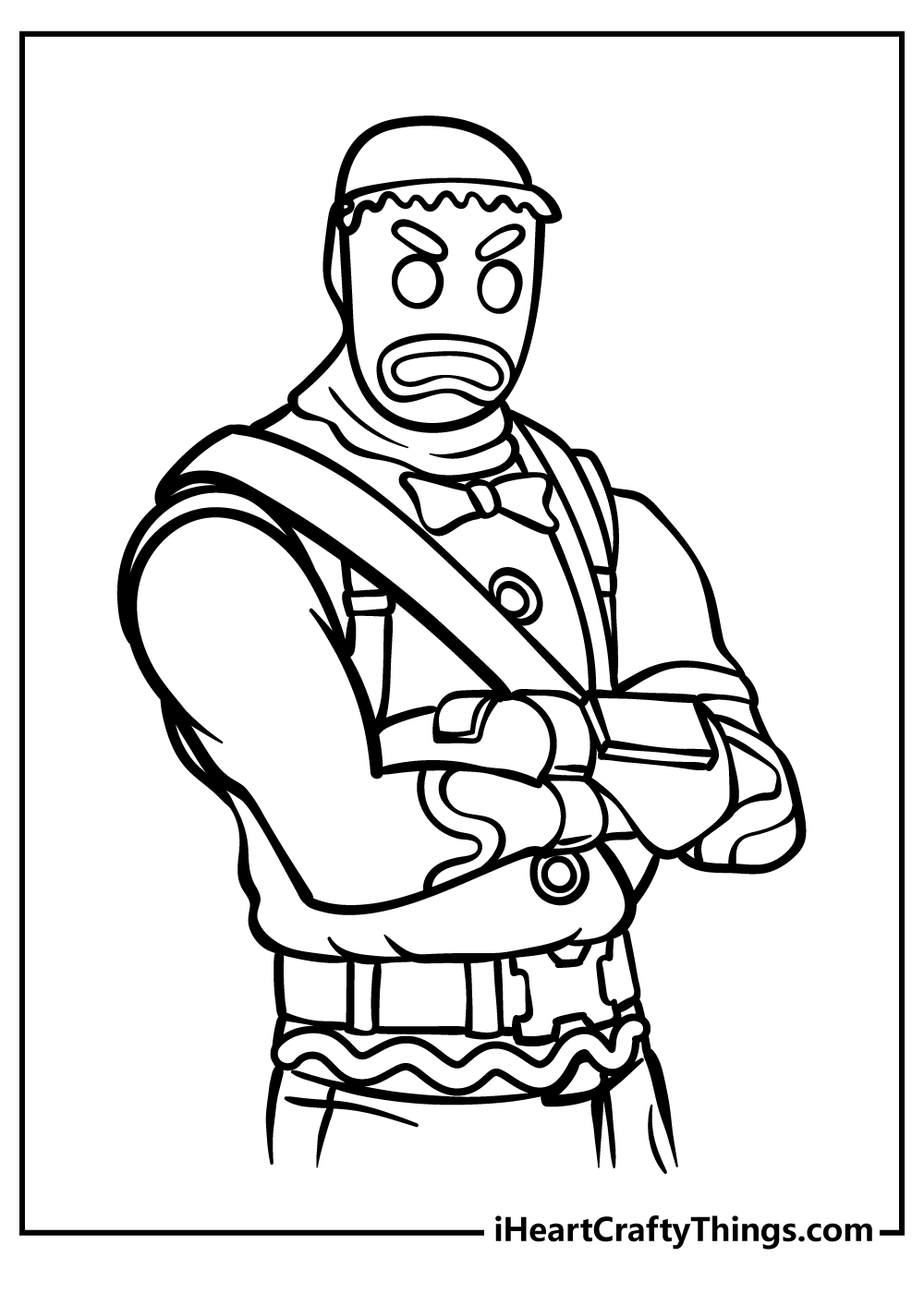 Fortnite coloring pages free printables