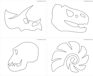 Free printable fossil coloring pages for kids â