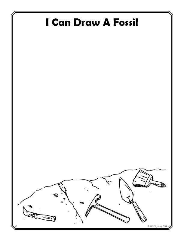 Prehistory coloring pages â junior archaeology for kids fossils activities prehistory