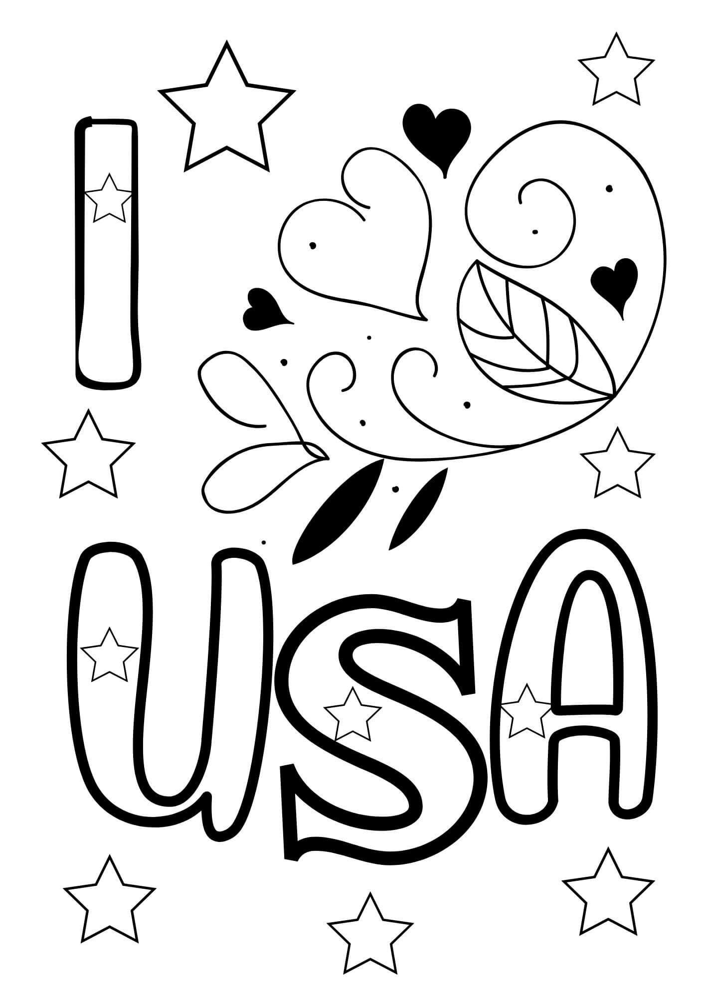 Free printable th of july coloring pages