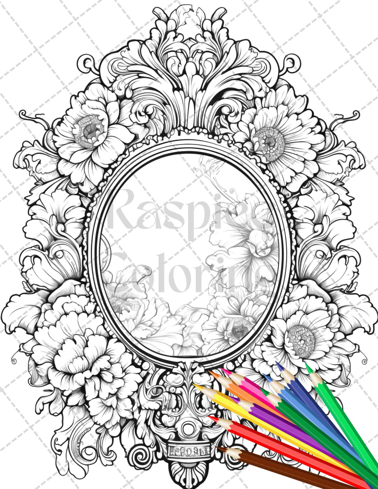 Vintage objects grayscale coloring pages printable for adults pdf â coloring