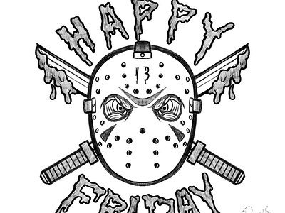 Jason happy friday the th by roberto orozco on