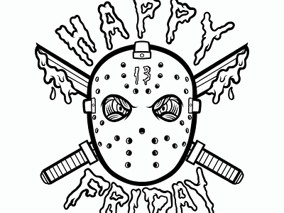 Jason happy friday the th by roberto orozco on