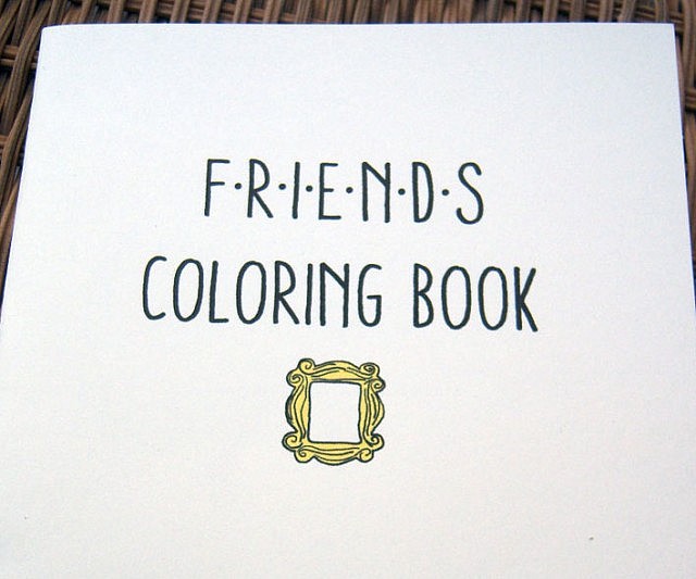 Friends coloring book