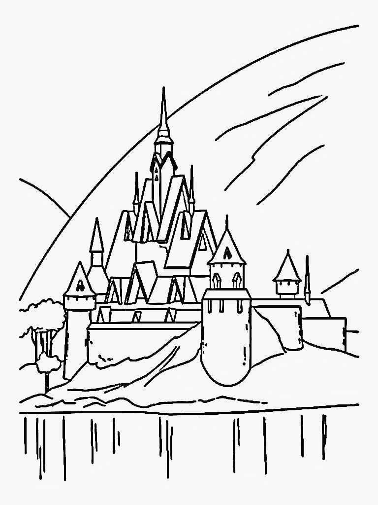 Frozen coloring pages ice castle coloring pages images castle coloring page frozen coloring pages frozen coloring