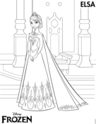 The frozen coloring pages free coloring pages