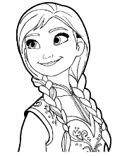 Frozen coloring pages sheets