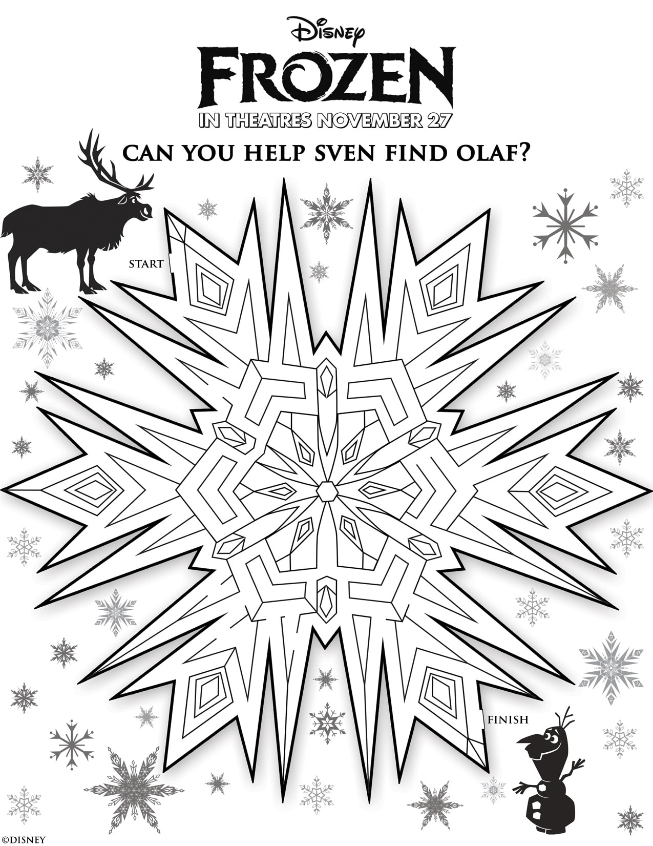 Disneys frozen coloring pages and printables for kids