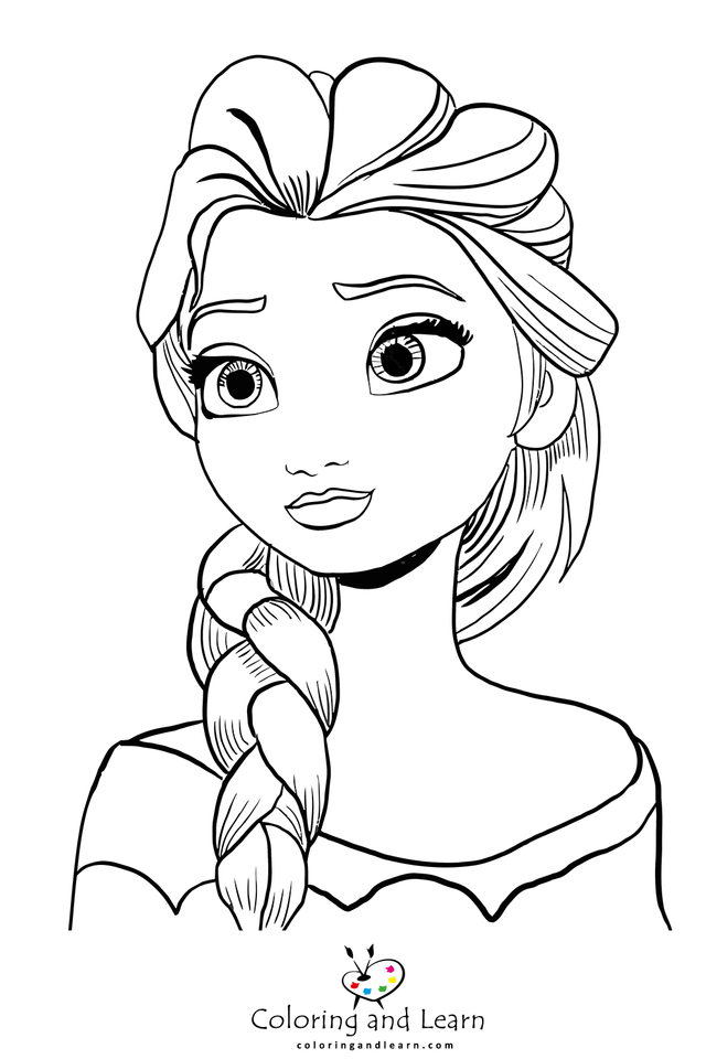 Printable elsa coloring pages for youð rfrozen