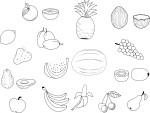 Fruits and vegetables