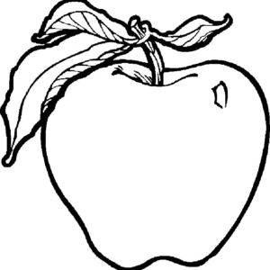 Cute fruit coloring pages printable for free download