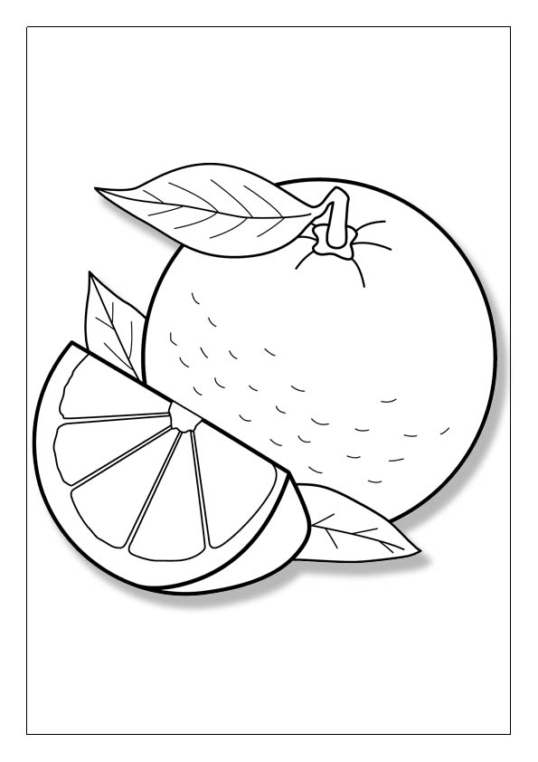 Fruit coloring pages printable coloring sheets