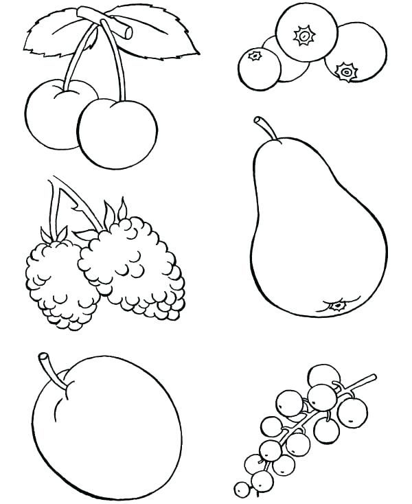 Free printable fruit coloring pages for kids fruit coloring pages food coloring pages coloring pages