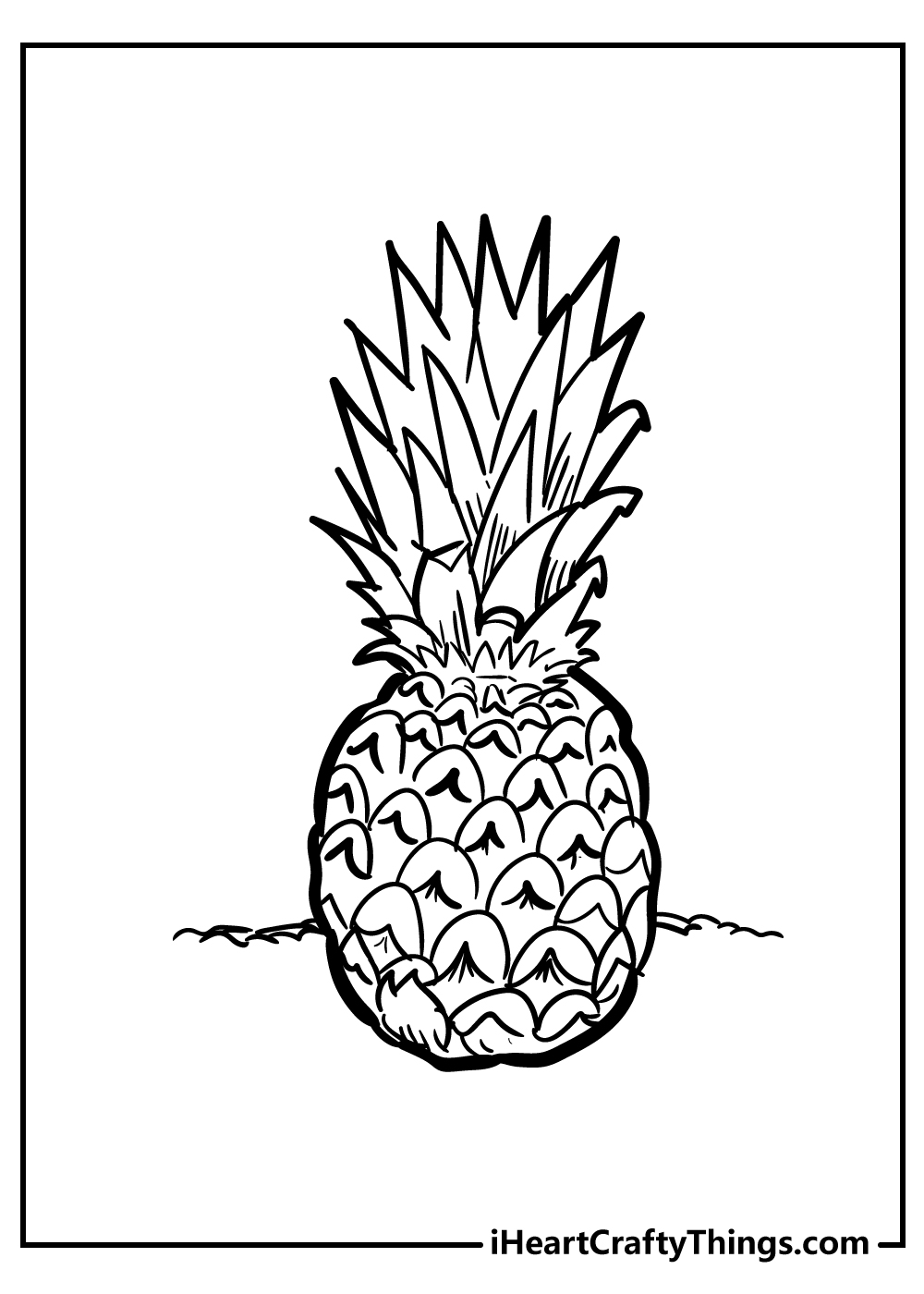 Fruit coloring pages free printables