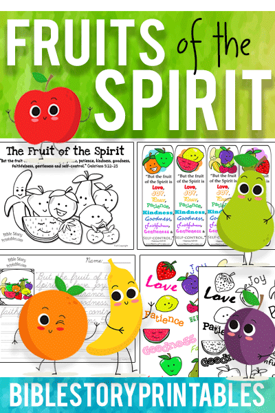 Fruit of the spirit bible printables