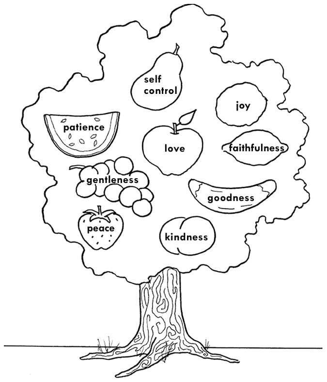 Pear coloring pages