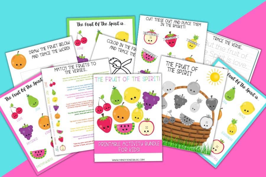 Free fruit of the spirit printables