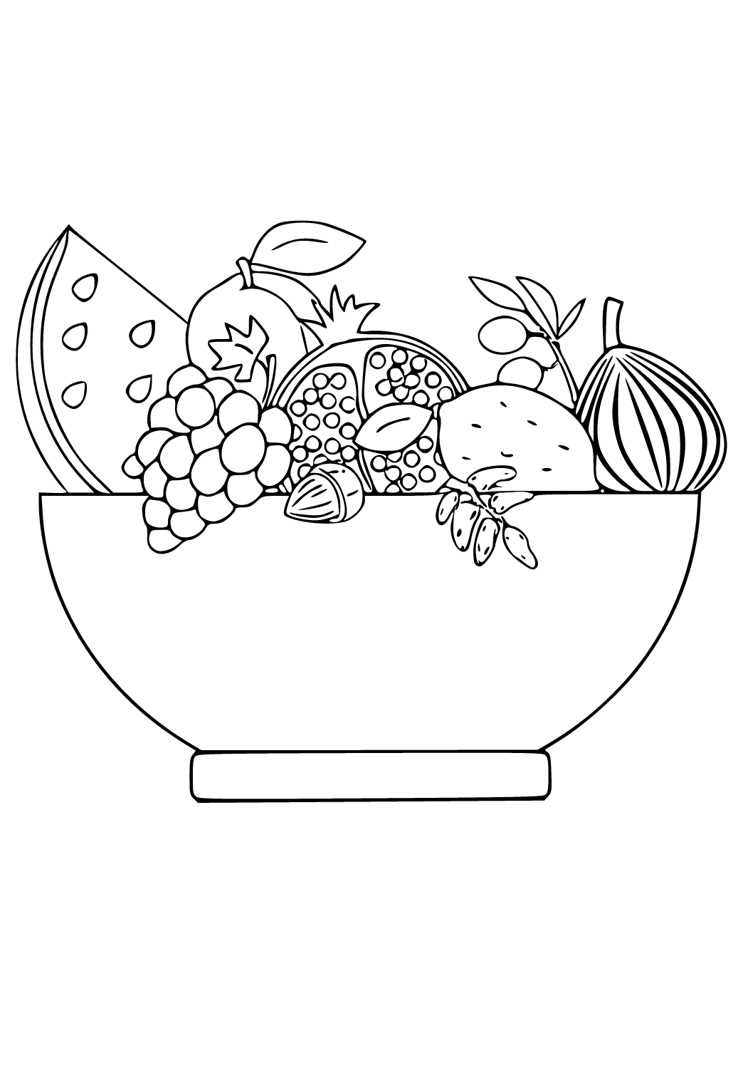 Free printable fruit of the spirit real coloring page for adults and kids