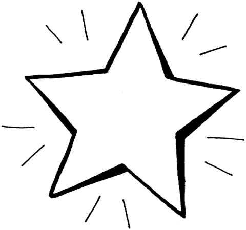 Bright star coloring page free printable coloring pages