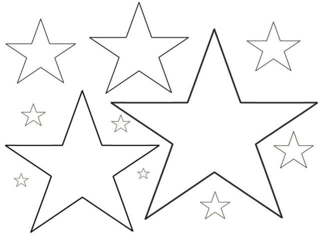 Excellent image of stars coloring pages