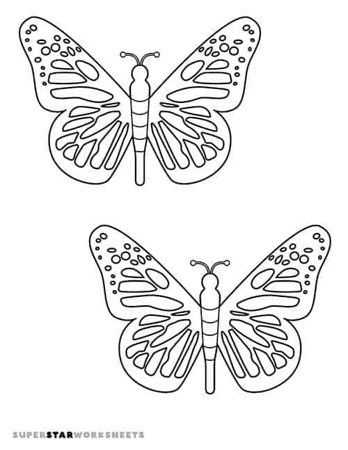 Butterfly templates