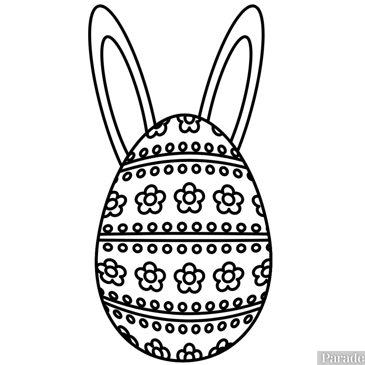 Free printable easter coloring pages for kids and adults