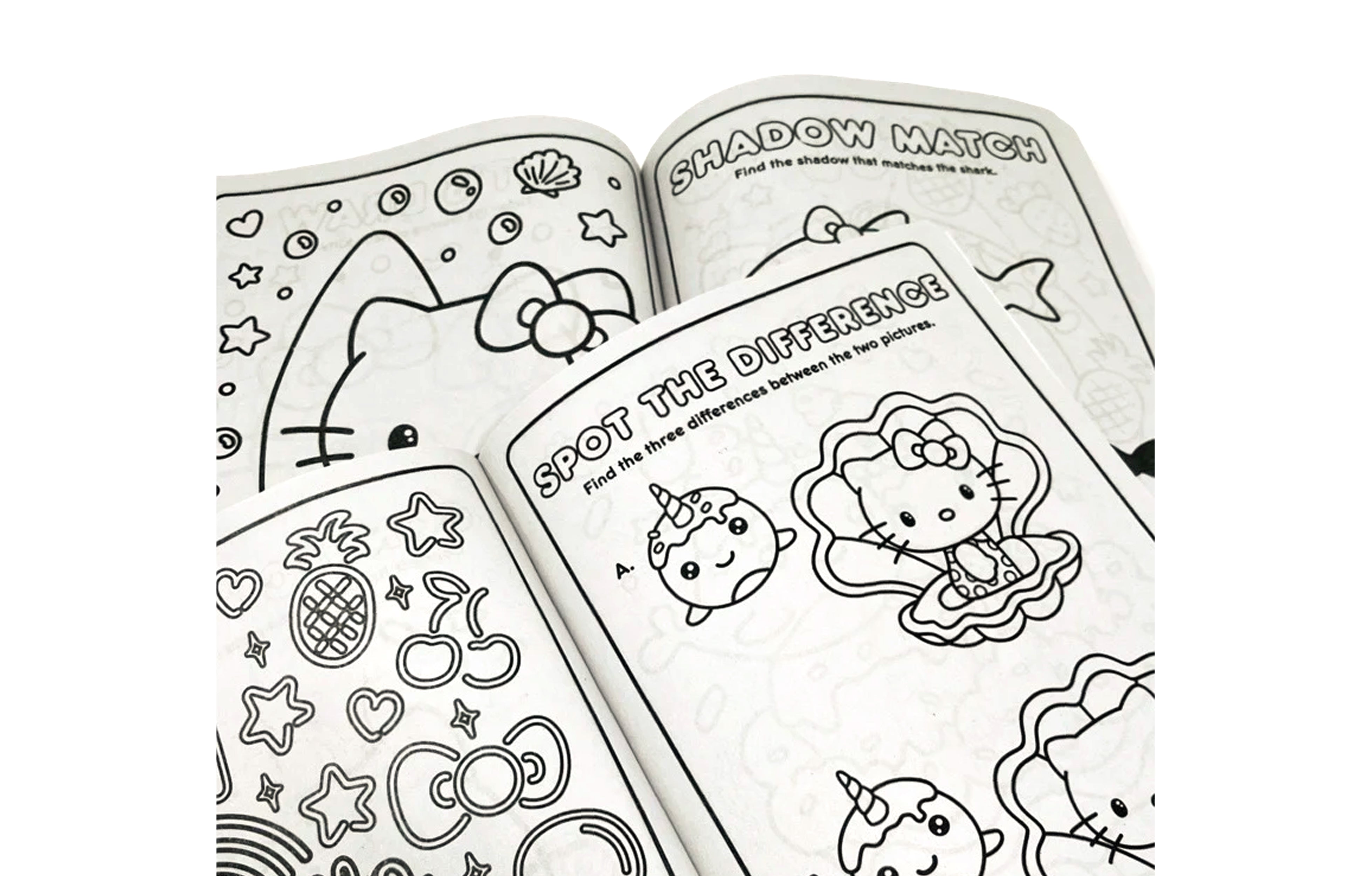 Hello kitty jumbo coloring book