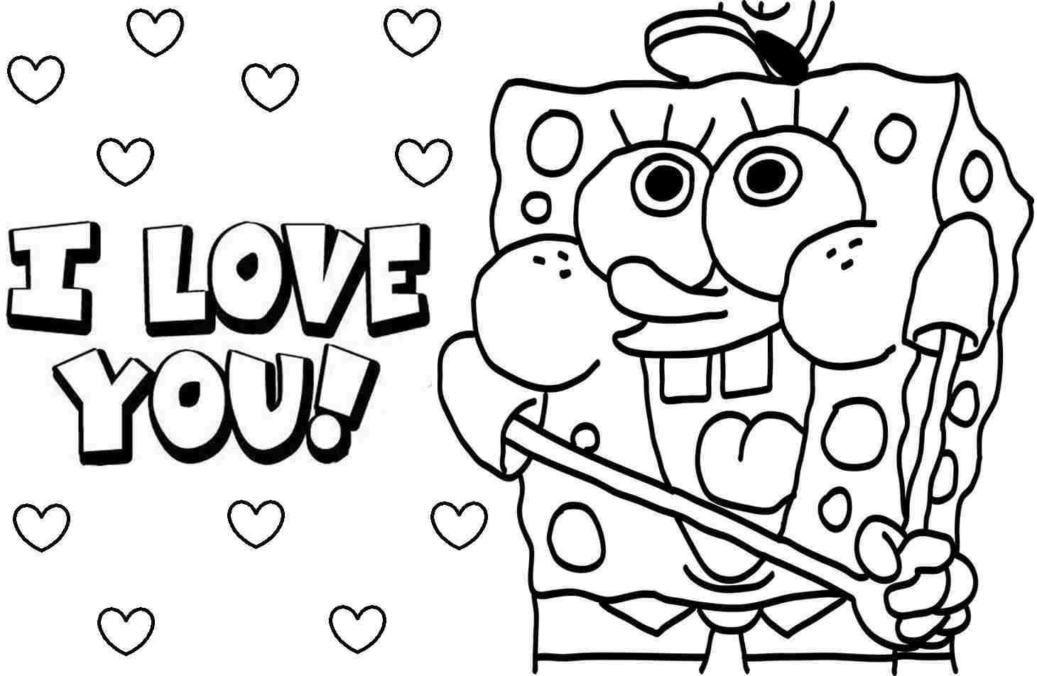 Printable spongebob coloring pages pdf ideas