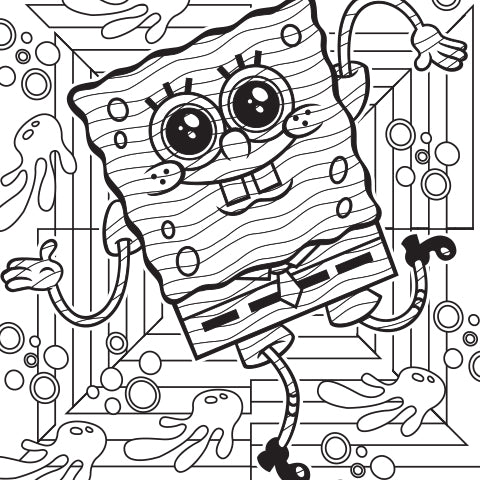 Spongebob downloadable coloring sheets â spongebob squarepants shop