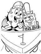 Sponge bob coloring pages free coloring pages