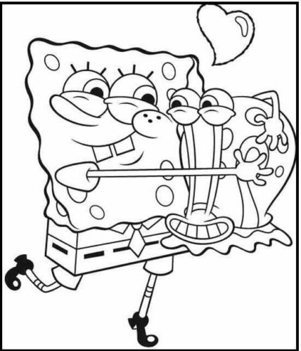 Free spongebob squarepants coloring pages printable