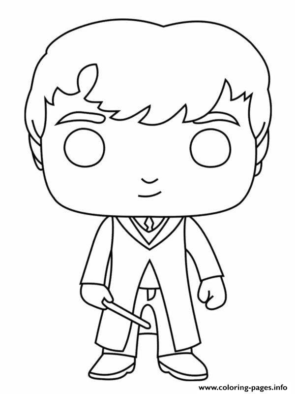 Funko pops gary neville harry potter coloring page printable