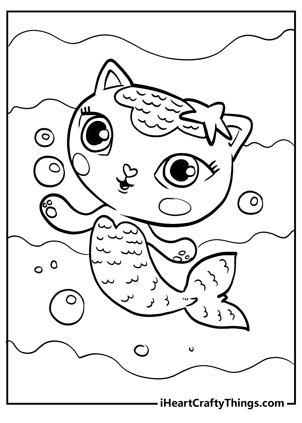 Printable gabbys dollhouse coloring pages updated