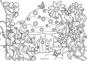 Free printable garden coloring pages for kids