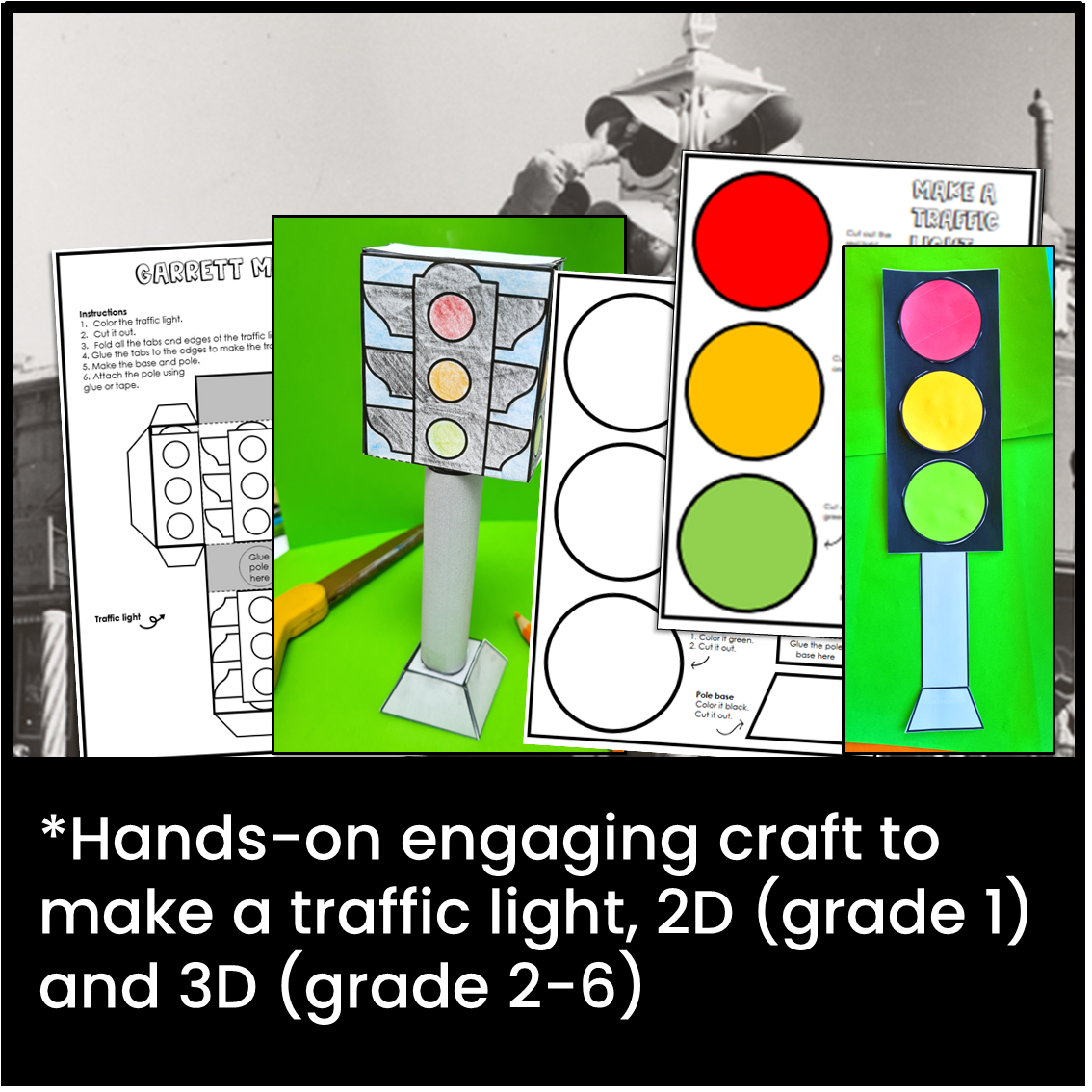 Garrett morgan inventor craft biography research black history month st nd rd th th th made by teachers