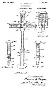 Garret morgan black invention traffic light