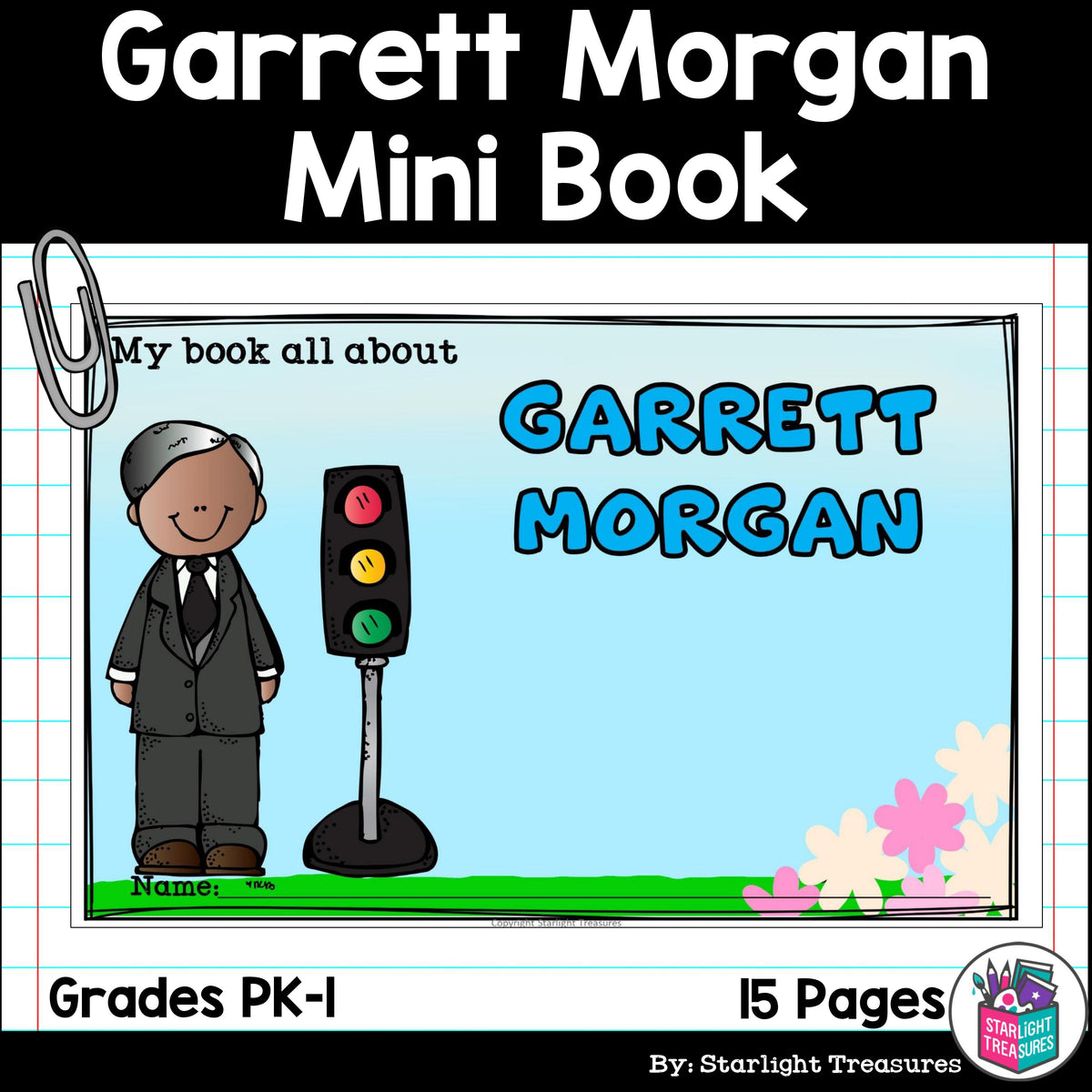 Garrett morgan mini book for early readers black history month â starlight treasures llc