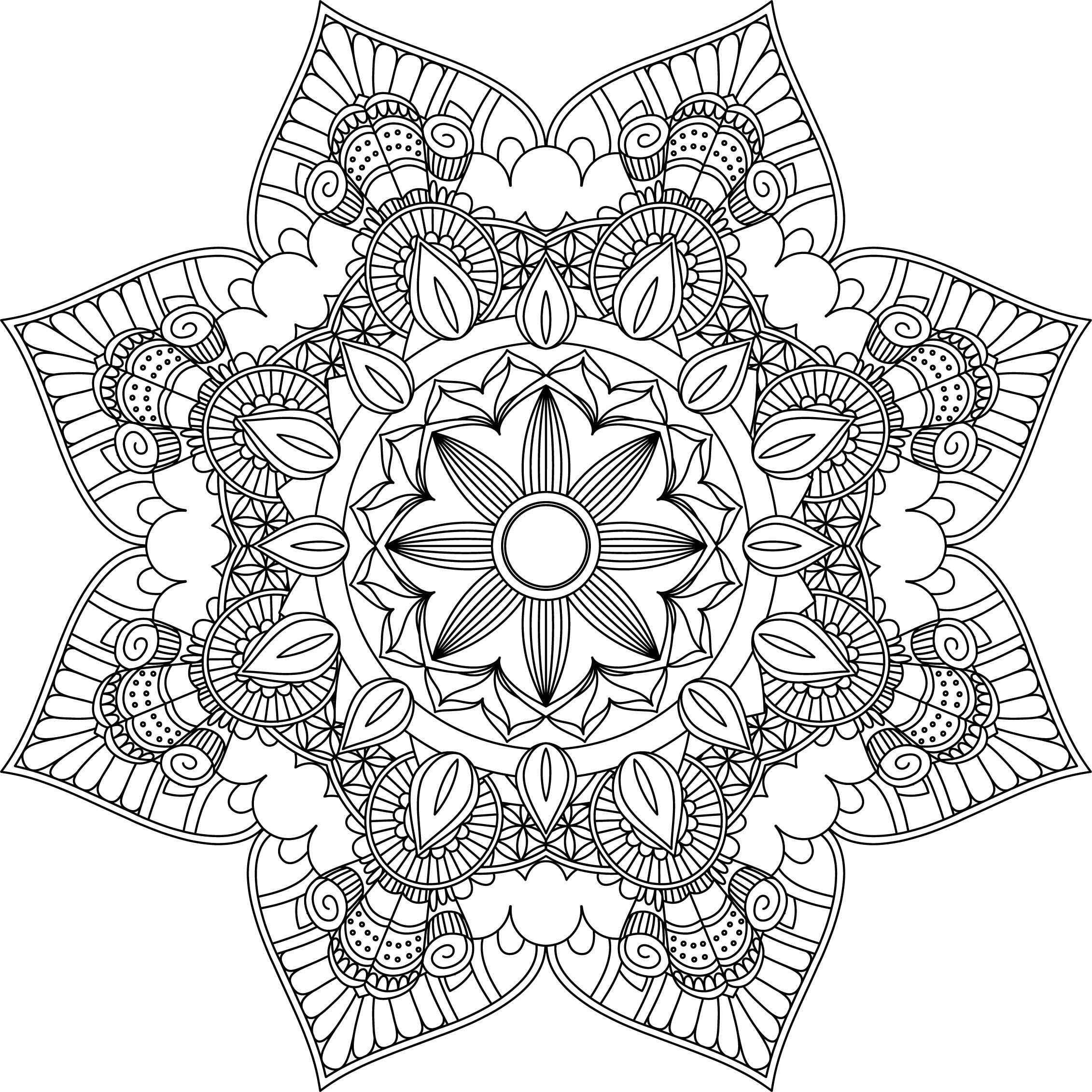 Mandala coloring pages adult coloring sheet printable coloring page grown up coloring printable art color anti