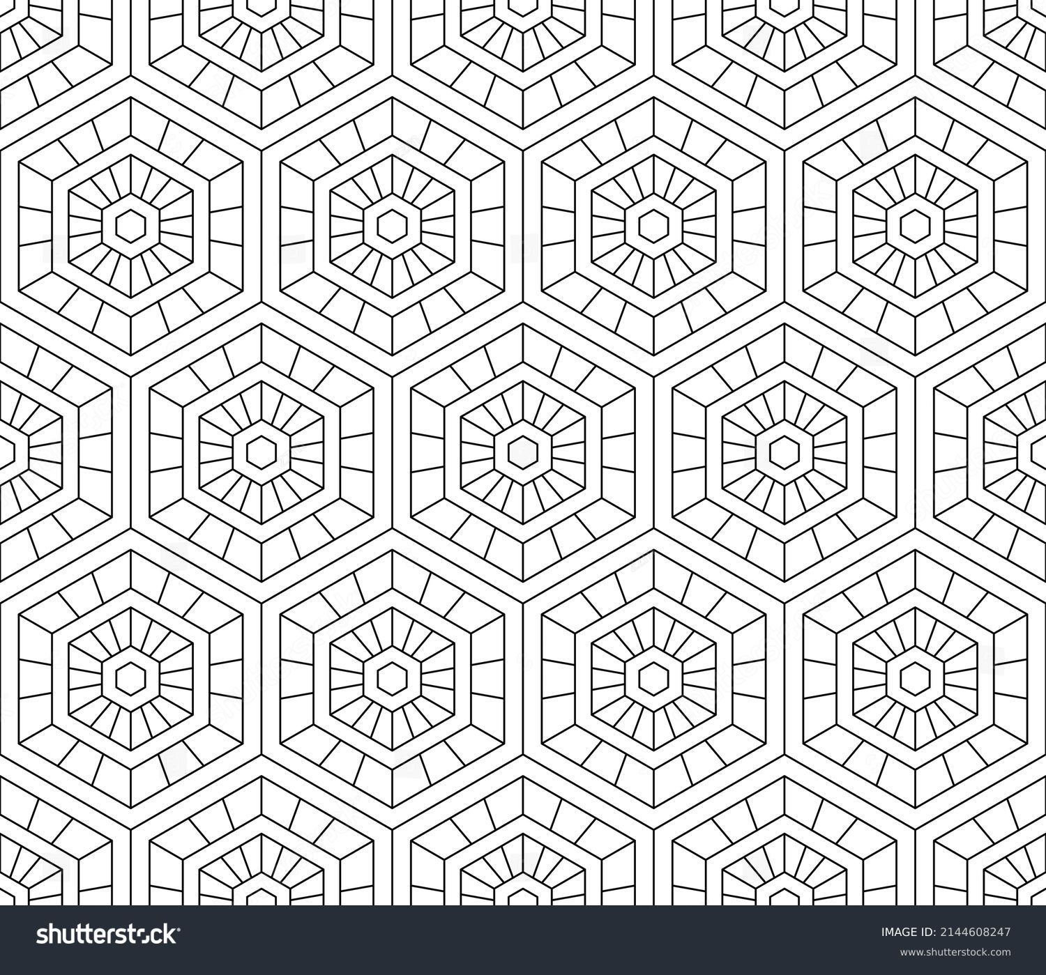 Geometric coloring pages stock photos and pictures