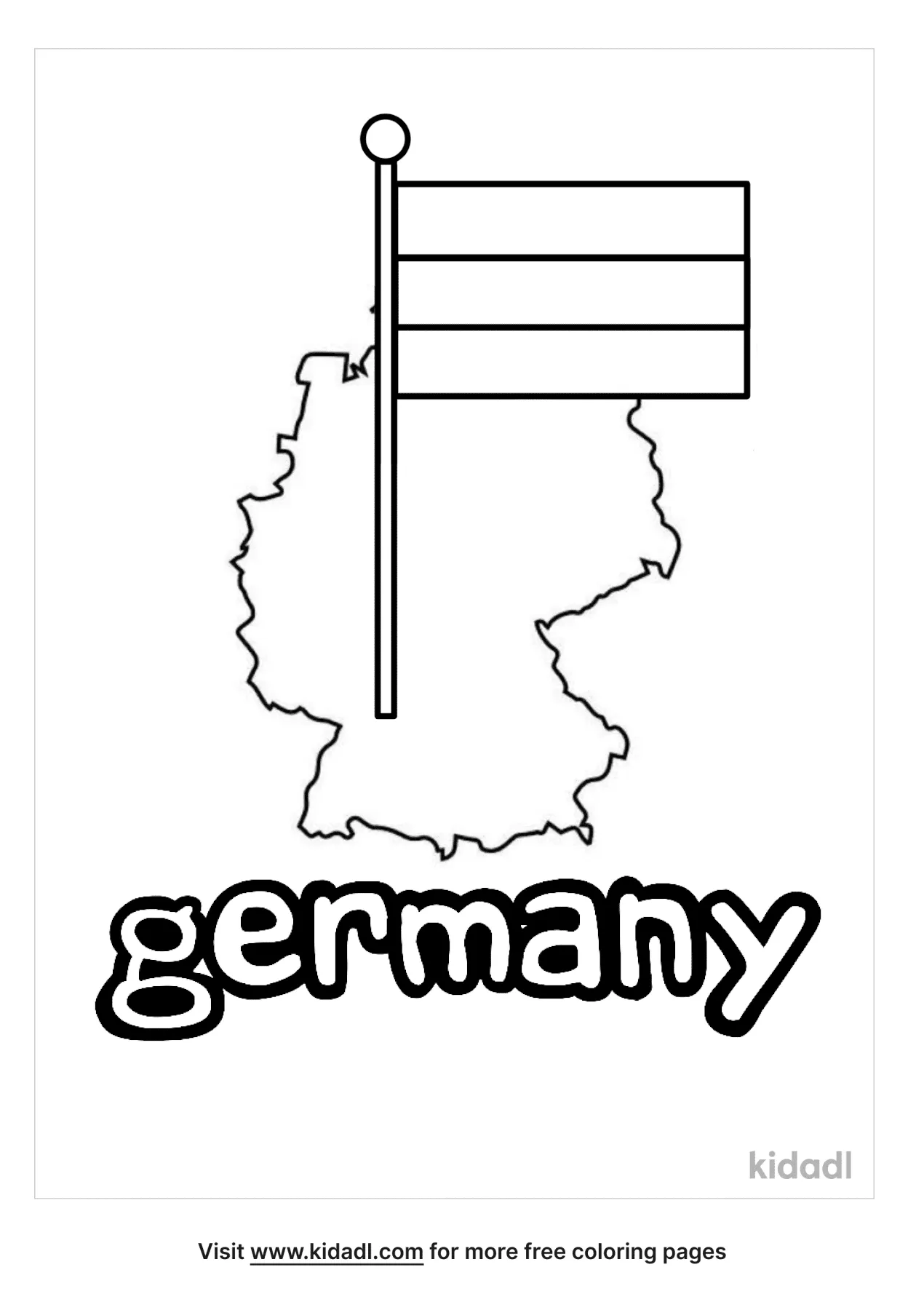 Free german flag coloring page coloring page printables