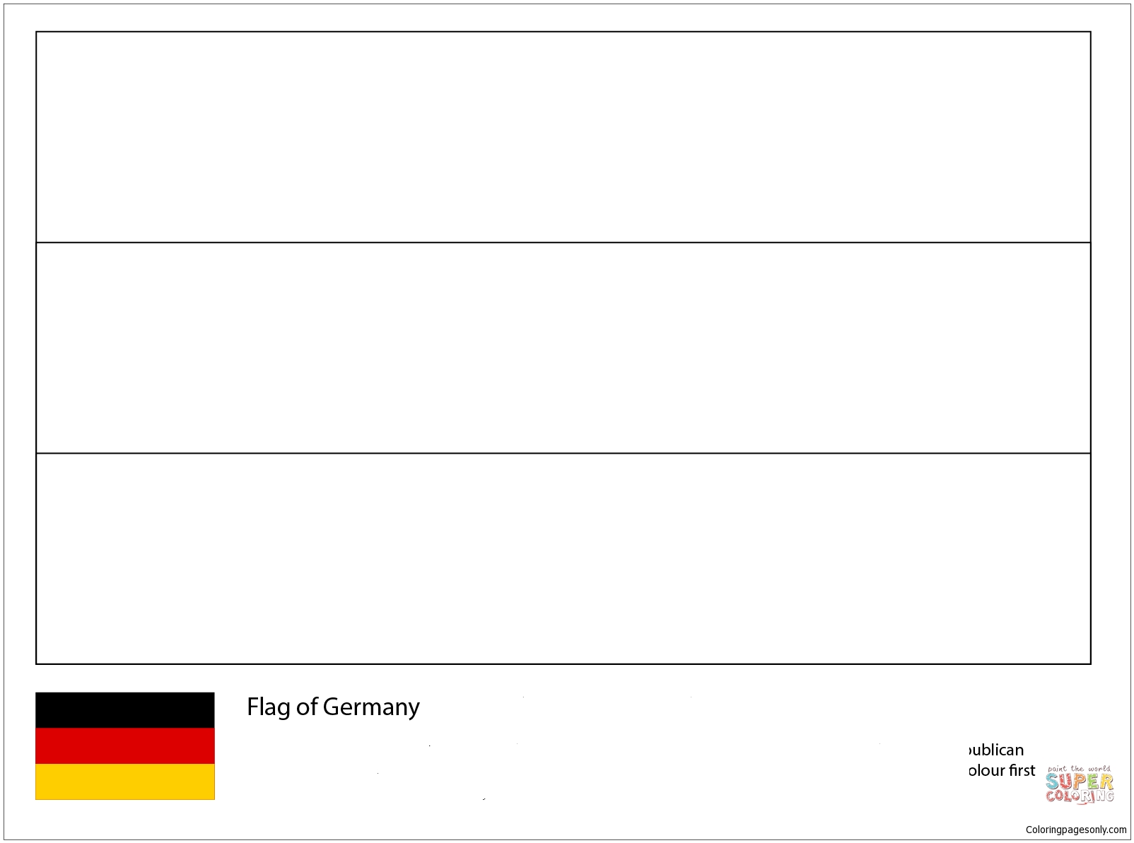 Flag of germany