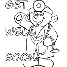 Top free printable get well soon coloring pages online