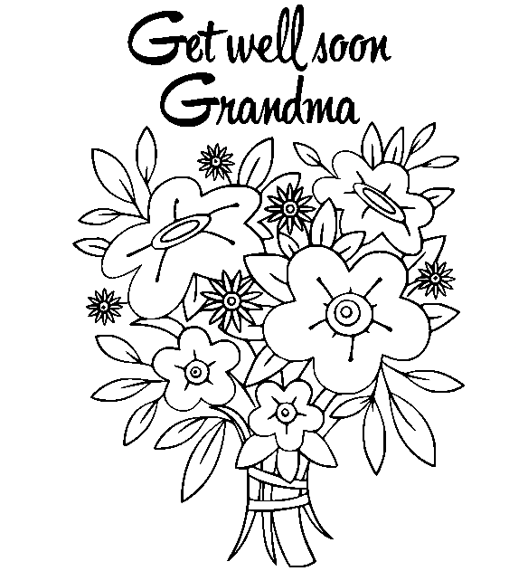 Get well soon coloring pages printable for free download