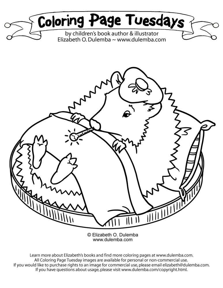 Coloring page tuesday