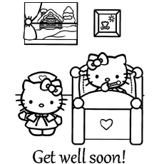 Top free printable get well soon coloring pages online