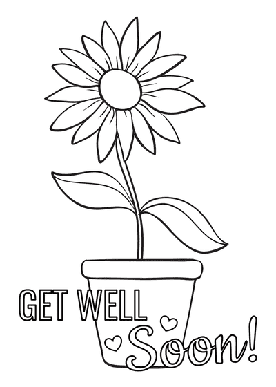 Free printable get well soon cards