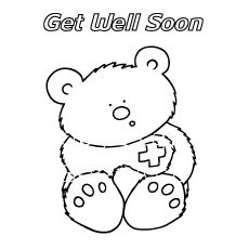 Top free printable get well soon coloring pages online teddy bear coloring pages bear coloring pages free get well cards