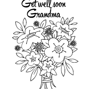 Get well soon coloring pages printable for free download