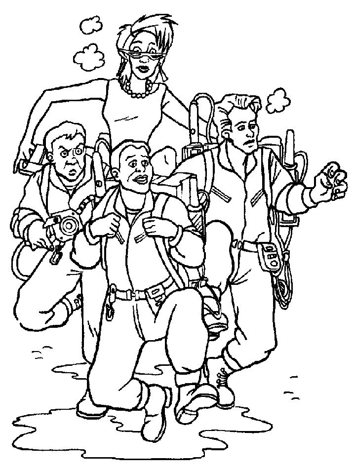 Ghostbusters coloring pages printable for free download