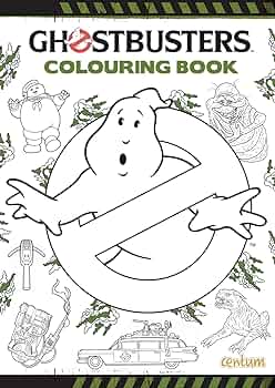 Ghostbusters colouring book books